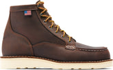 Bull Run Moc Toe 6" Brown Steel Toe