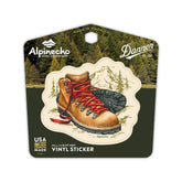 Alpinecho x Danner Sticker 2.7" x 3" Mountain Light