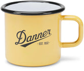 Enamel Camp Mug 12oz Apricot Yellow