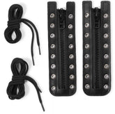Lace-in Boot Zipper 6" Black