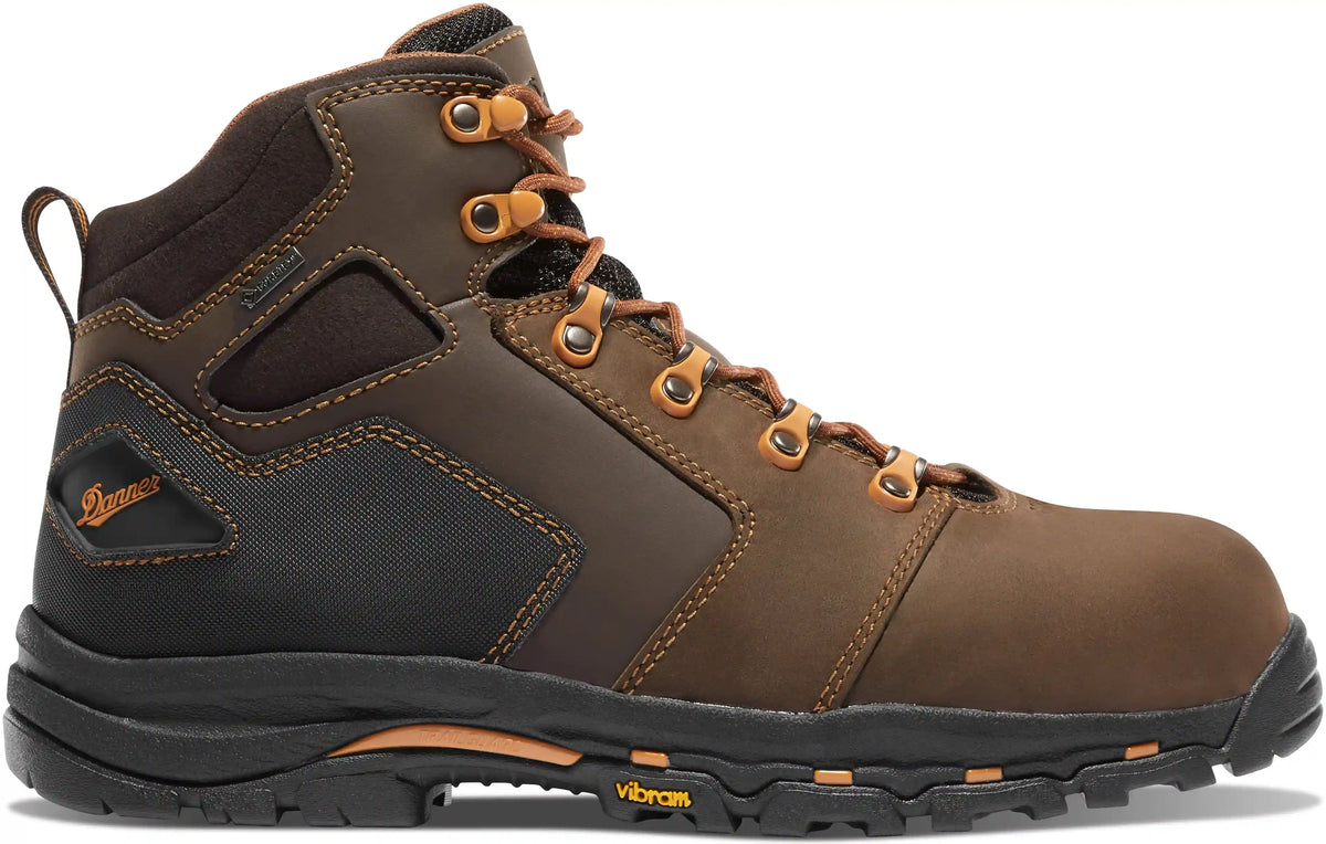 Vicious 4.5" Brown/Orange Composite Toe (NMT)