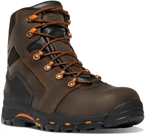 Vicious 6" Brown/Orange Composite Toe (NMT)