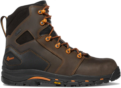 Vicious 6" Brown/Orange Composite Toe (NMT)