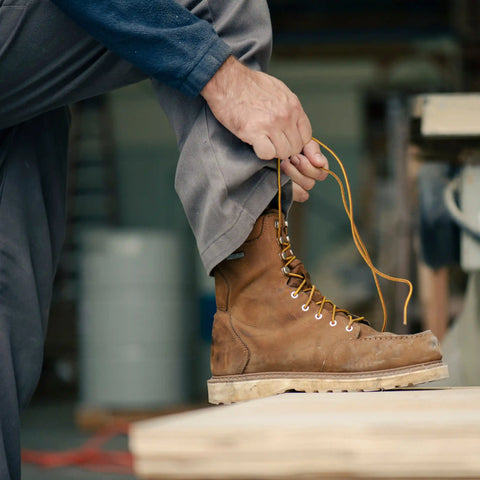 Cedar River 8" Brown Aluminum Toe