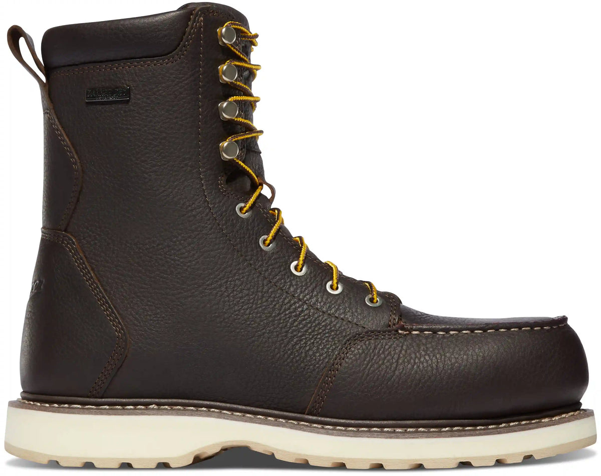 Cedar River 8" Dark Brown Aluminum Toe