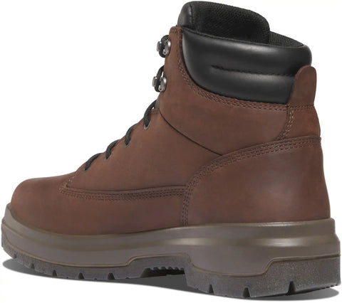Ground Control 6" Brown Steel Toe