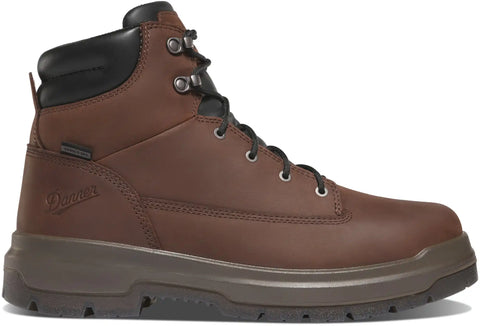 Ground Control 6" Brown Steel Toe