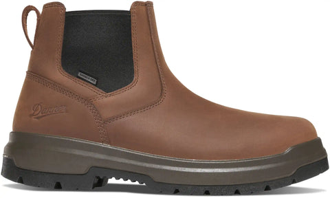Ground Control Chelsea 6" Brown Steel Toe