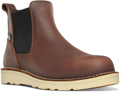 Bull Run Chelsea 6" Brown - Steel Toe