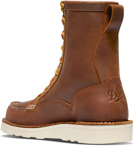 Bull Run Moc Toe 8" Tobacco Steel Toe