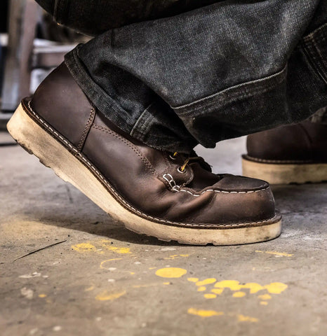 Bull Run Moc Toe 6" Brown