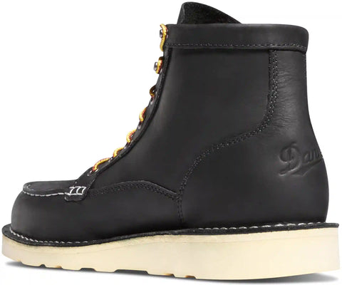 Bull Run Moc Toe 6" Black