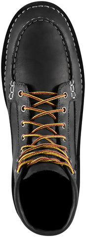 Bull Run Moc Toe 6" Black Steel Toe