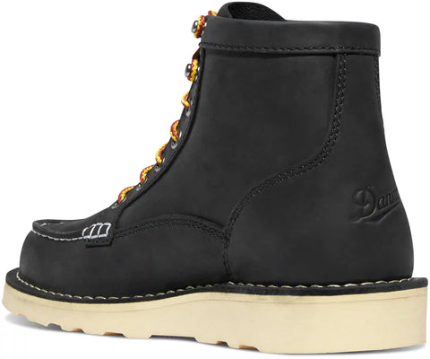 Bull Run Moc Toe 6" Black