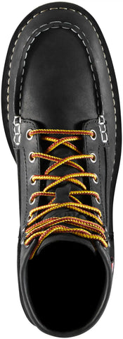 Bull Run Moc Toe 6" Black