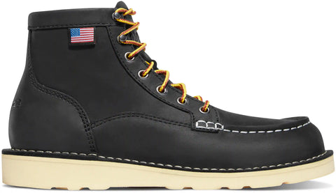 Bull Run Moc Toe 6" Black