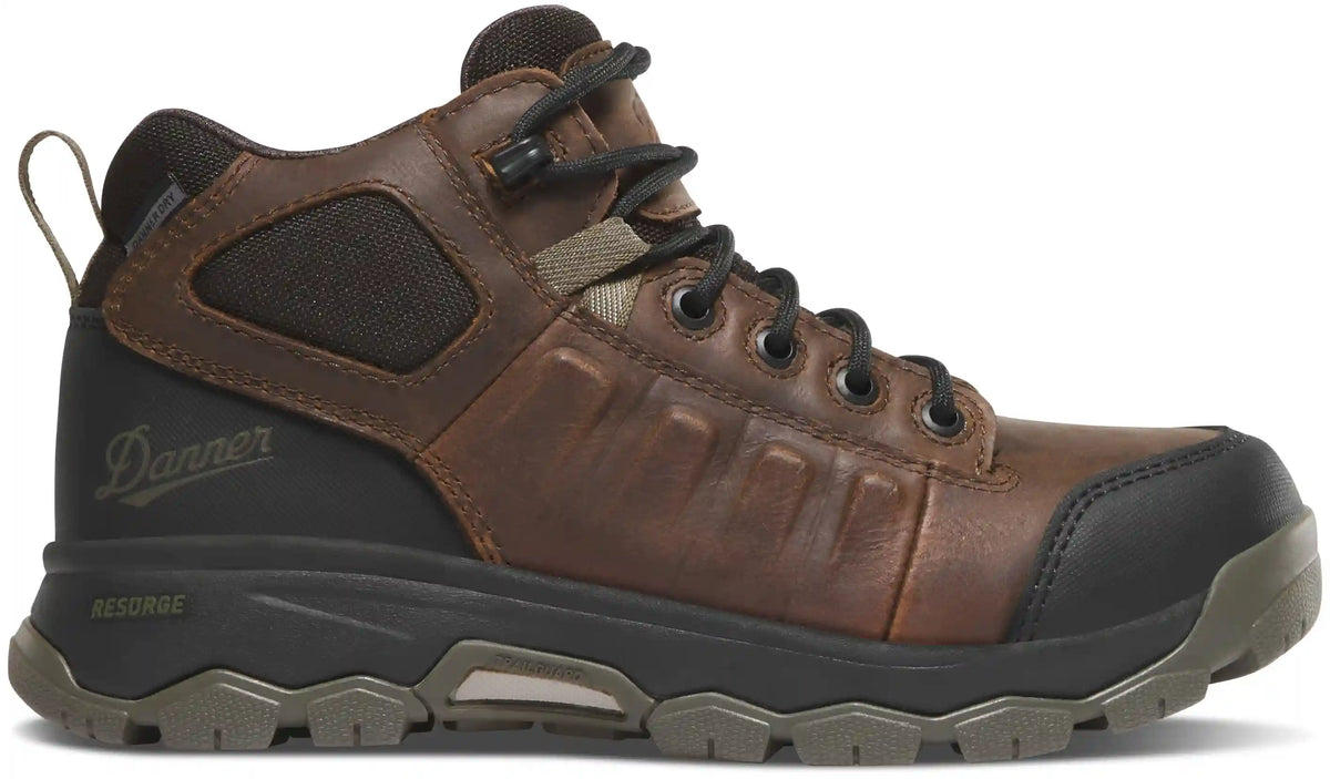 Wheat Ridge Brown/Olive Aluminum Toe