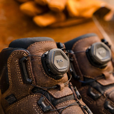 Caliper BOA Brown Aluminum Toe