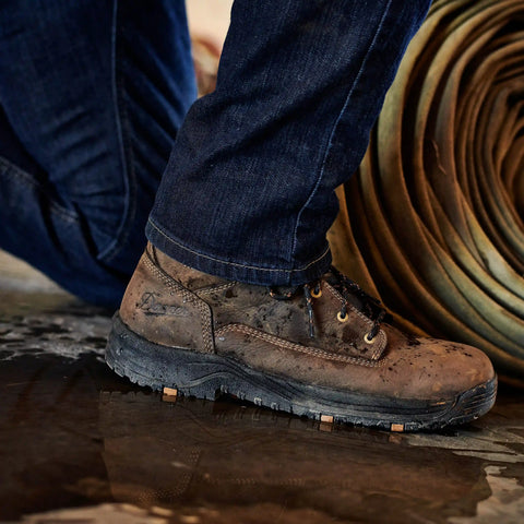 Caliper 6" Brown Aluminum Toe