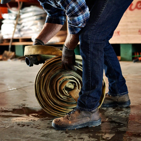 Caliper 6" Brown Aluminum Toe