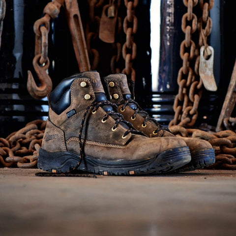 Caliper 6" Brown Aluminum Toe