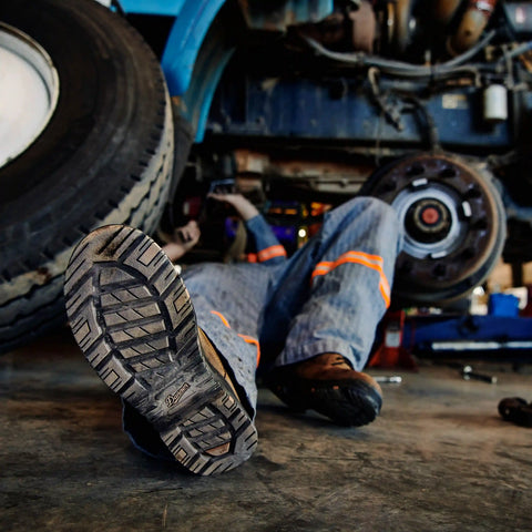 Caliper 6" Brown Aluminum Toe