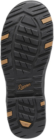 Caliper 8" Brown Aluminum Toe