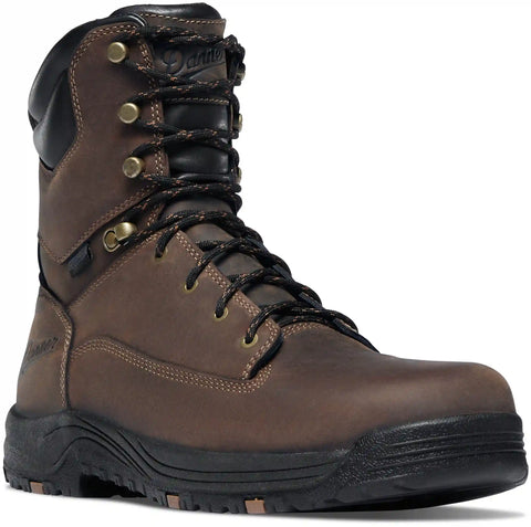 Caliper 8" Brown Aluminum Toe