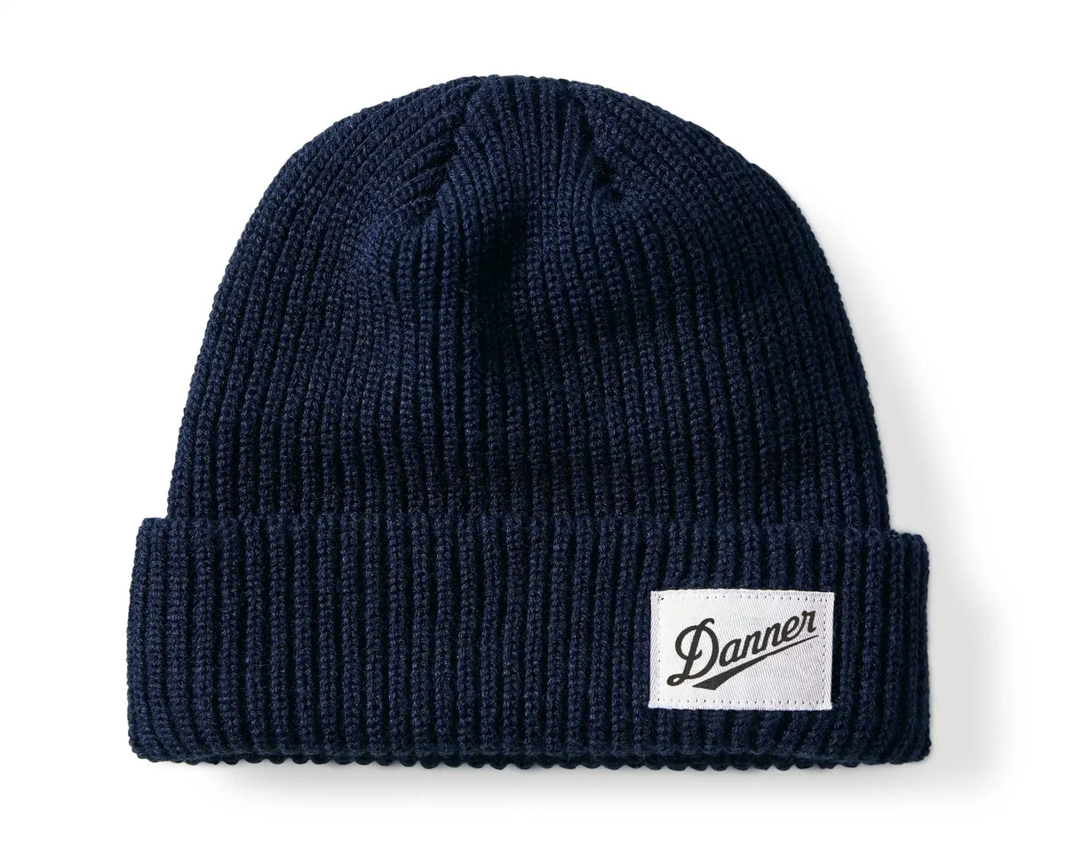 Ribbed Beanie Navy