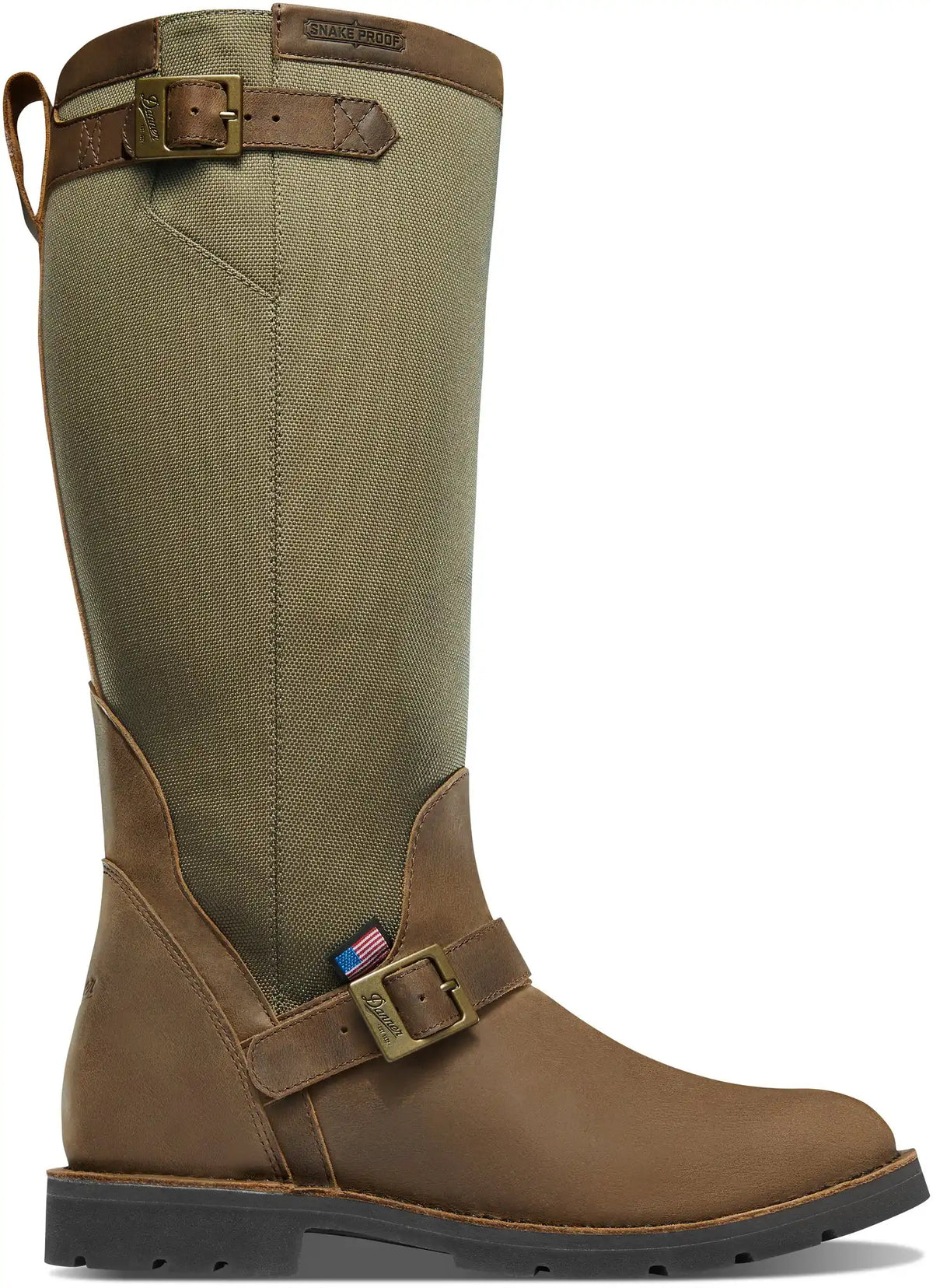 San Angelo Snake Boot Brown