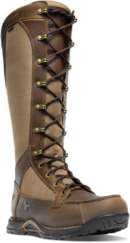Sharptail Snake Boot 17" Dark Brown
