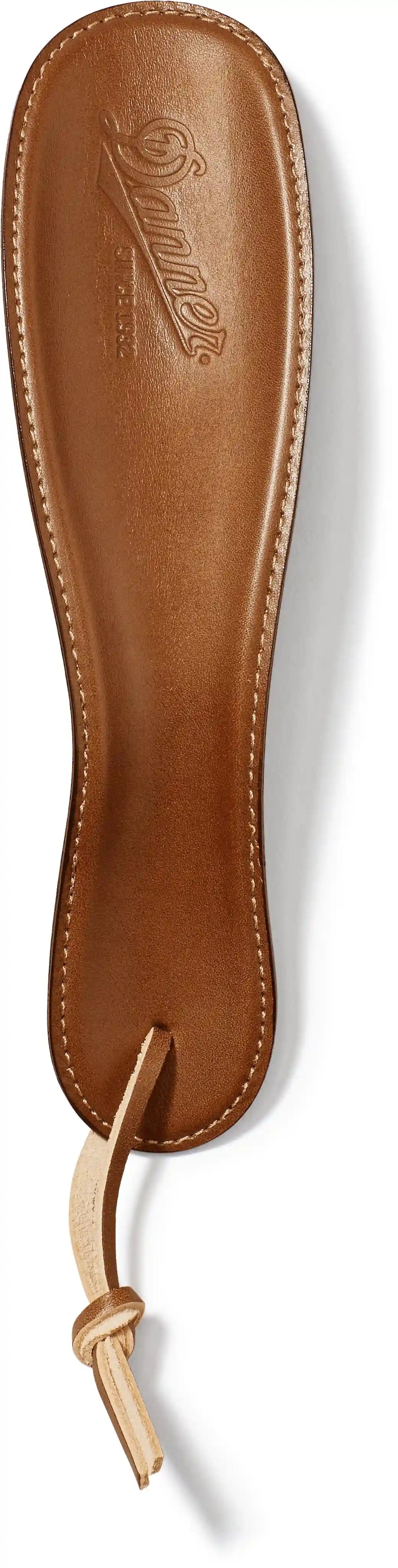Leather Shoe Horn 7.25" Brown