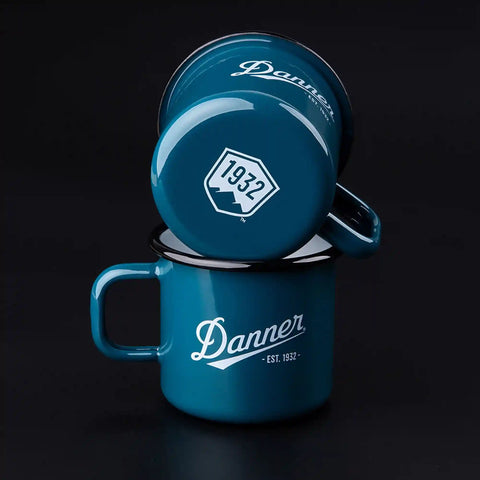 Enamel Camp Mug 12oz Teal