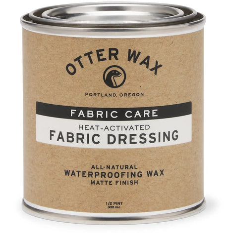 Fabric Dressing Otter Wax - 0.5 Pint