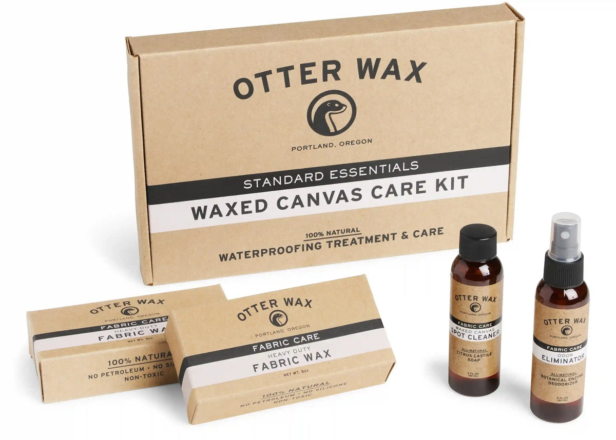 Waxed Canvas Care Kit Otter Wax