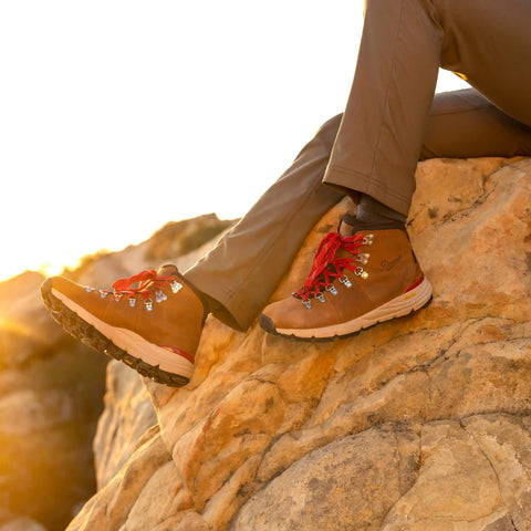 Mountain 600 Leaf GTX Grizzly Brown/Rhodo Red