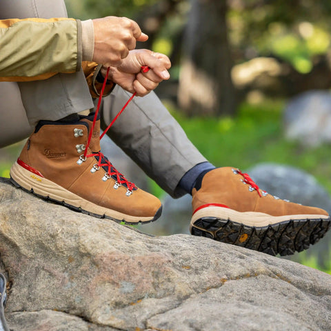 Mountain 600 Leaf GTX Grizzly Brown/Rhodo Red