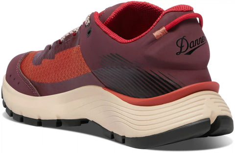 Trail Junction 3" Chocolate/Rhodo Red