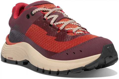 Trail Junction 3" Chocolate/Rhodo Red