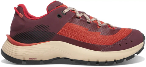 Trail Junction 3" Chocolate/Rhodo Red