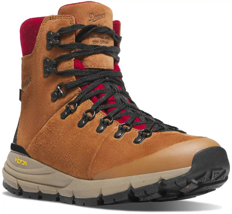 Arctic 600 Side-Zip Brown/Red Felt 200G