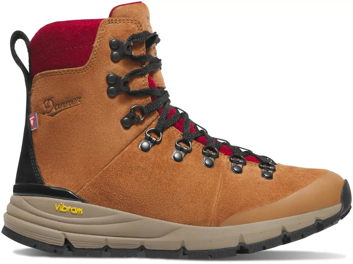 Arctic 600 Side-Zip Brown/Red Felt 200G
