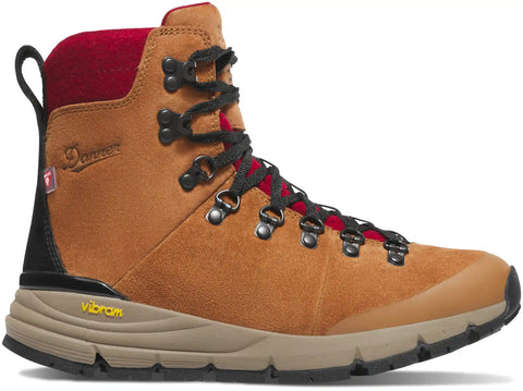 Arctic 600 Side-Zip Brown/Red Felt 200G