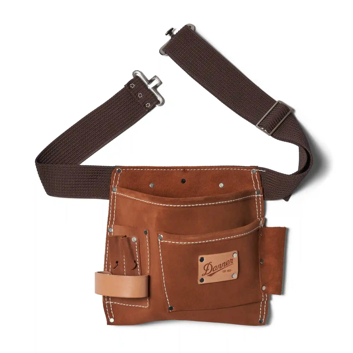 Tool Belt Brown Suede