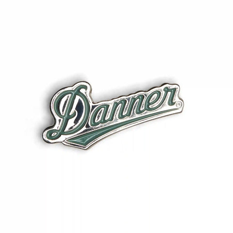 Logo Pin 1" Green/Silver