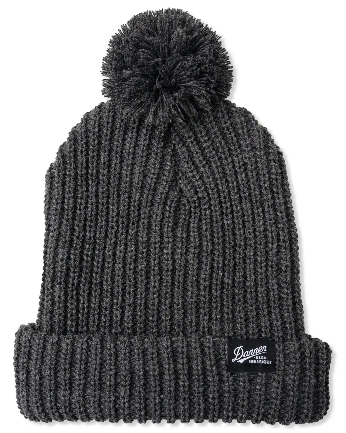 Classic Pom Beanie Dark Gray