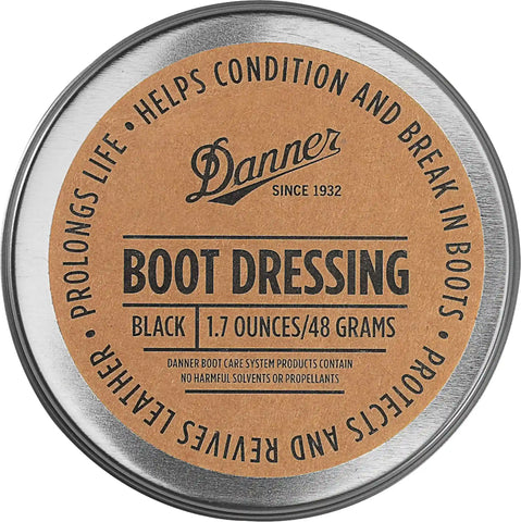 Boot Dressing Full Grain Leather - 1.7oz Black
