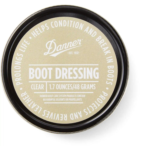 Boot Dressing Full Grain Leather - 1.7oz Clear